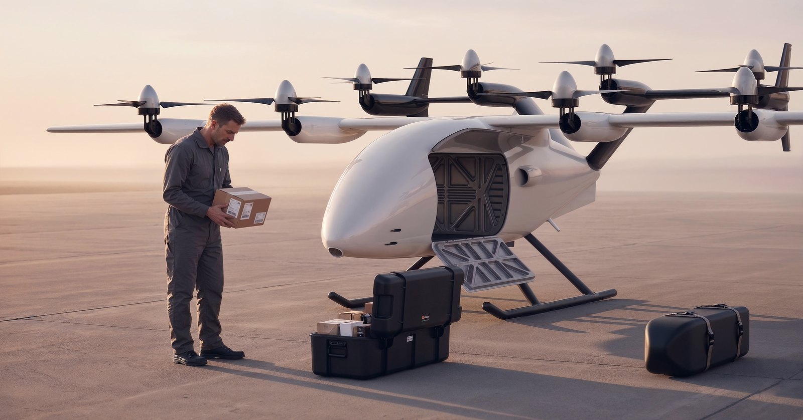 Zuri · Long-range uncrewed cargo VTOL