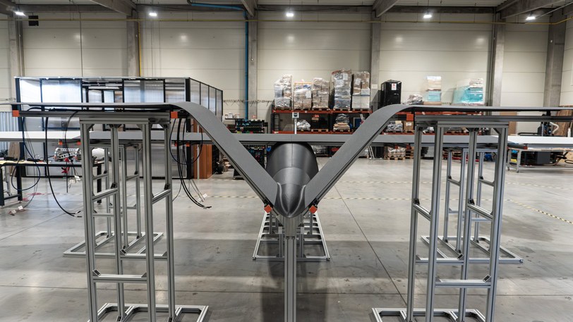 The Iron Bird systems test frame running TD 2.0 hardware near Prague