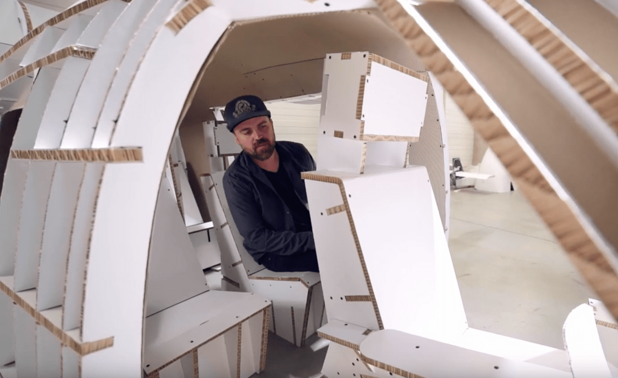 Cardboard rapid prototyping Zuri