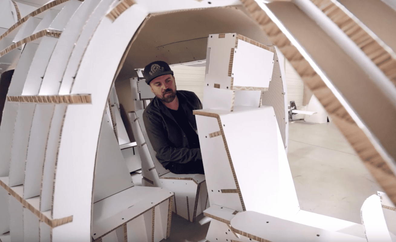 Cardboard Rapid Prototyping for Zuri's Hybrid VTOL Cabin